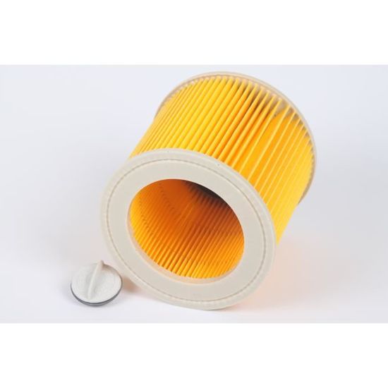 Distri+ - Lot De 3 Filtres Mousse Compatibles Aspirateurs Karcher (A2003, WD2200, WD3300...)
