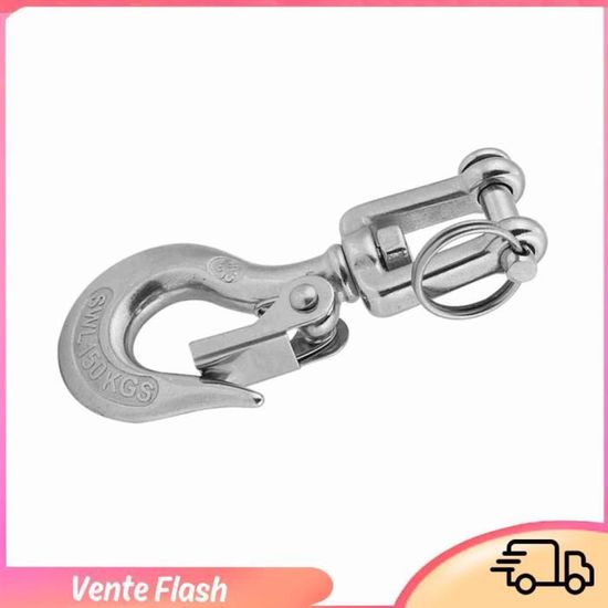Crochet De Levage Pivotant En Acier Inoxydable 304 650 Kg/1000 Kg
