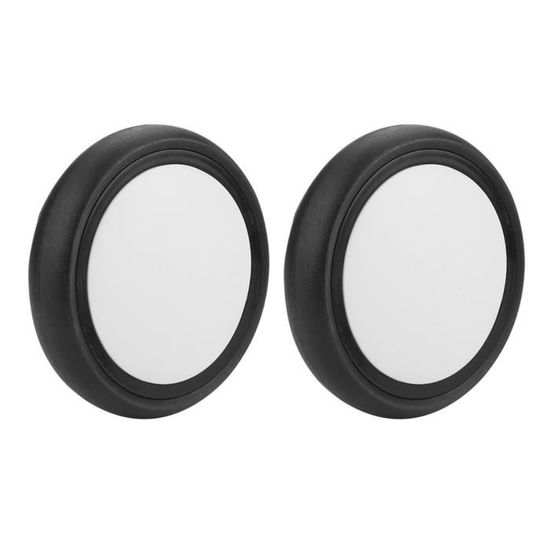 Lot De 2 Roues De Rechange Pour Poussette - Diamètre 13,5 Cm - En PU - Universelles