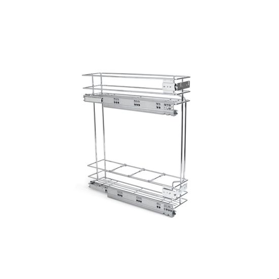 Porte-bouteilles Amovible Emuca SupraMax, Module 150 Mm, Acier, Chrome