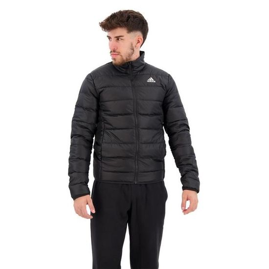 Veste legere en duvet pour homme Adidas Essentials Noir Taille M Black Cdiscount Pret a Porter