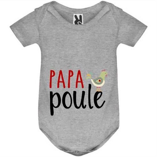 YONACREA Body Bébé Manches Courtes - Carte Portugal Avec Drapeau - 100% Coton Doux