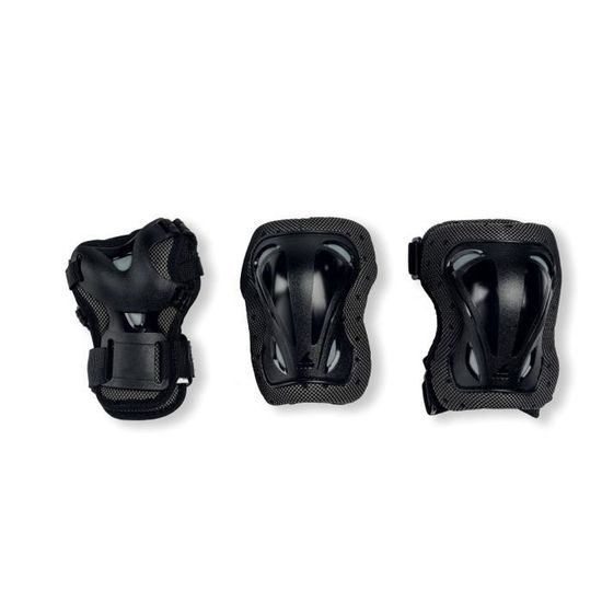 BJ-SHOP Kit De Protection Roller Enfant 6 En 1 - Genouillères, Coudières, Protège-Poignets Réglables