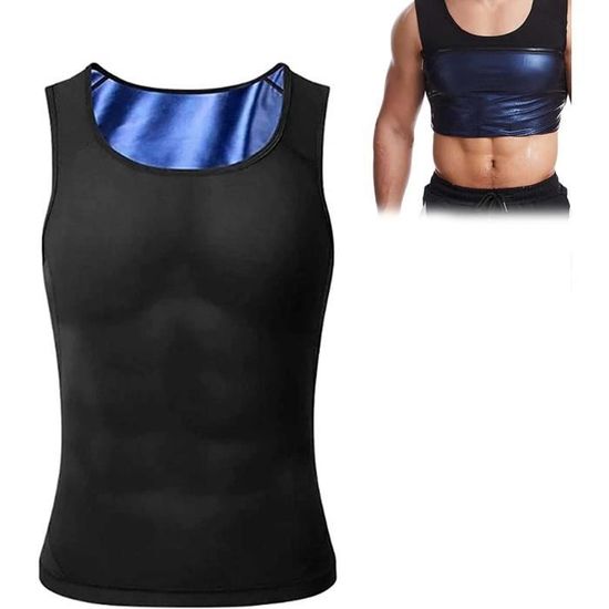 Débardeur Compression Gynécomastie HANERDUN - Shapewear Homme Pour Aplatir Poitrine Et Ventre