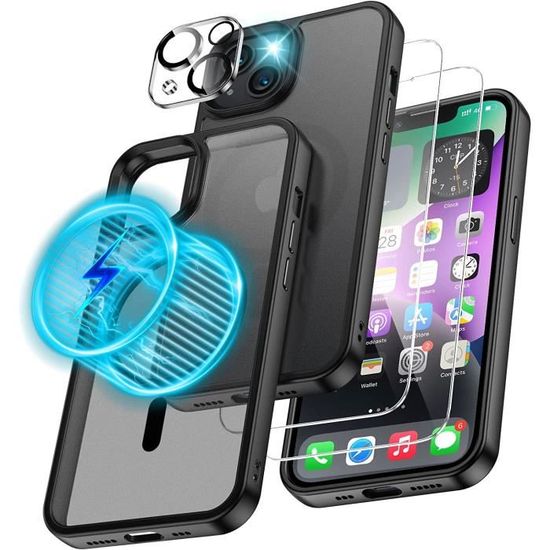 Lot-4 Verre Trempé pour iPhone 14 Pro Max (6,7) Protection écran Haut  Definition - Cdiscount Téléphonie