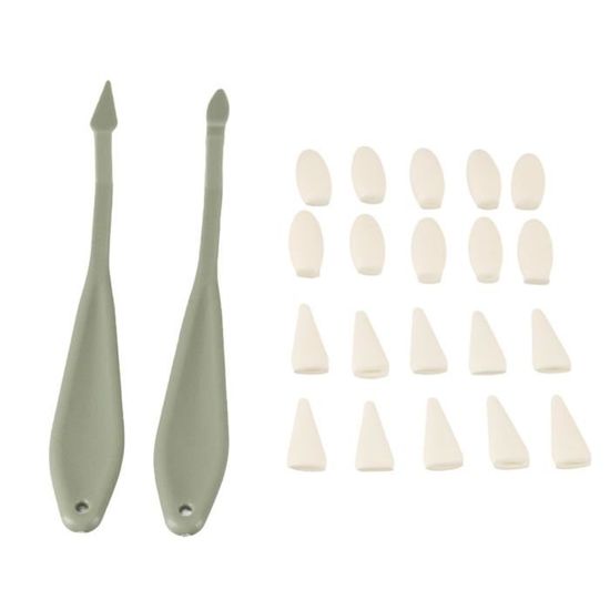 SHIDOW Lot De 6 éponges à Frotter Pour Croquis, Compactes Et