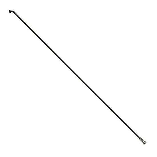 Rayons Vélo Inox VELOX – 2mm, Longueur 272mm, Tête Coudée Avec écrou – Boîte De 100