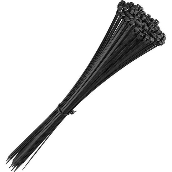 30 Colliers De Serrage Intervisio 775mm X 9mm - Extra Solides, Résistants UV, Pour Projets Extérieur Et Industriel