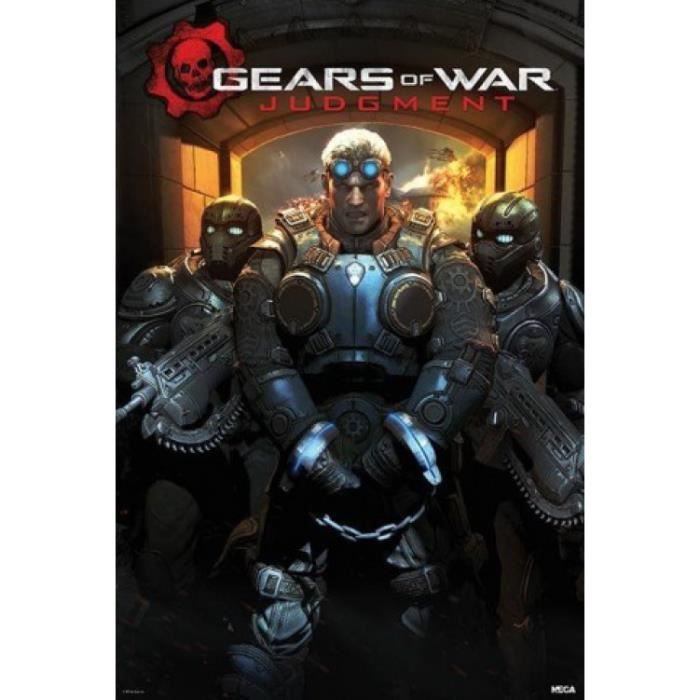 Gears Of War Poster Judgement, Damon Baird En... Cdiscount Maison