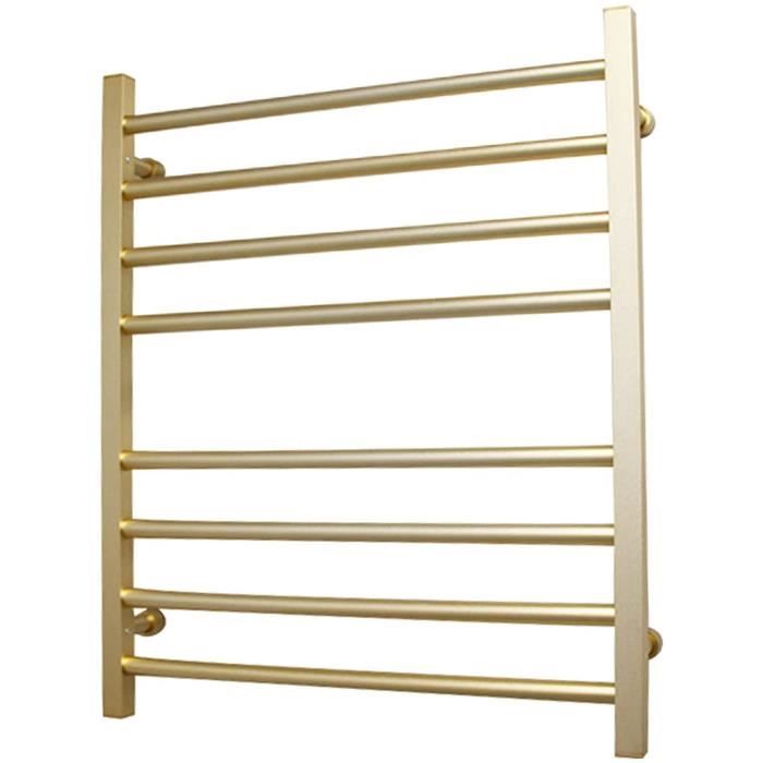 Sèche-serviettes électrique SKYLYZH 550x400mm - Chauffage Fibre De Carbone, Température Constante 55°C, étagère Incluse - 3