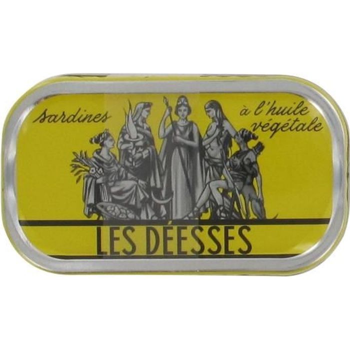 Sardines à l'huile végétale x3 Les Deesses