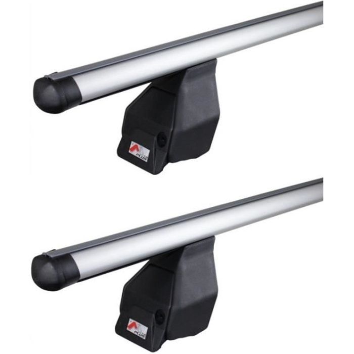 Barres de toit Renault Clio IV (11/12-12/19) Menabo Tema Alu
