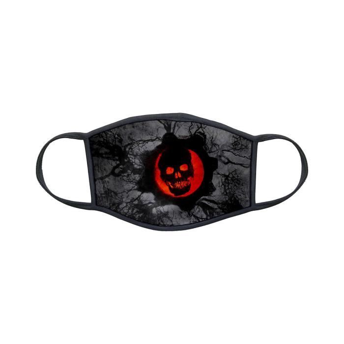 Masque en tissu lavable pour enfant 8-12 ans Collection Geek Jeu Vidéo Gears of War design 05