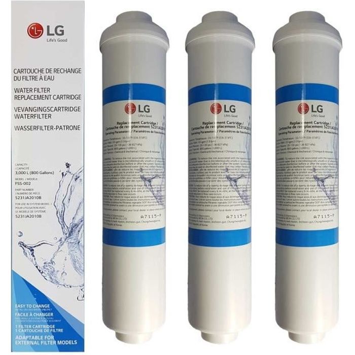 Filtre origine LG - 5231JA2010C - 5231JA2010B …