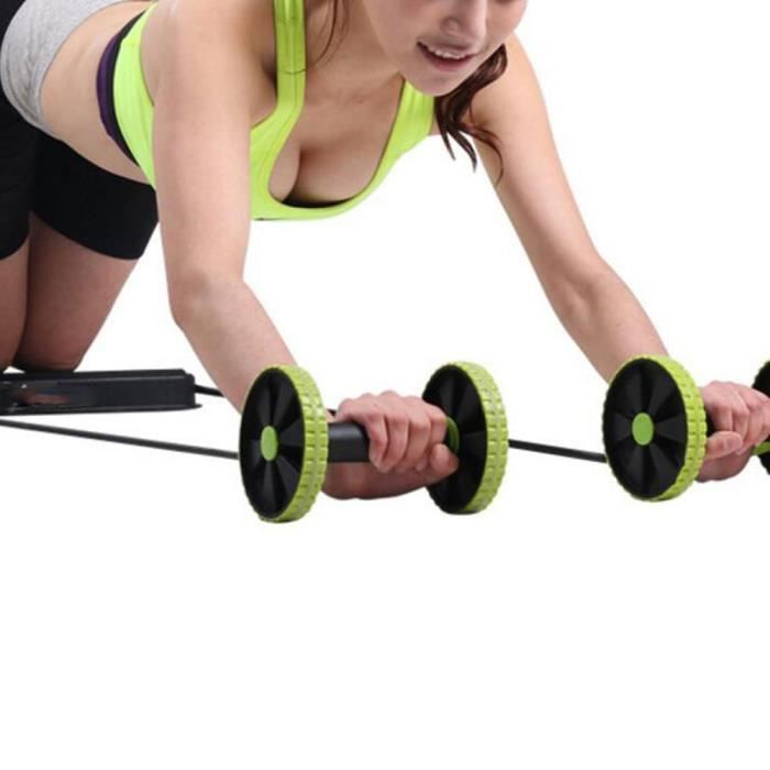 Corde roue abdominale-Garder la forme, fitnesse muscle, Roue abdominale Rallye multifonction traction