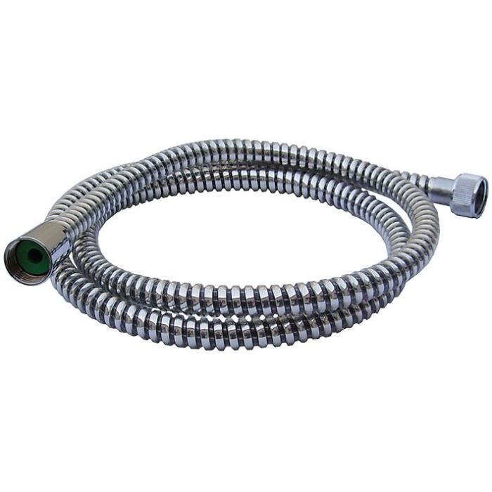Flexible de douche 1.75m double agrafage - inox