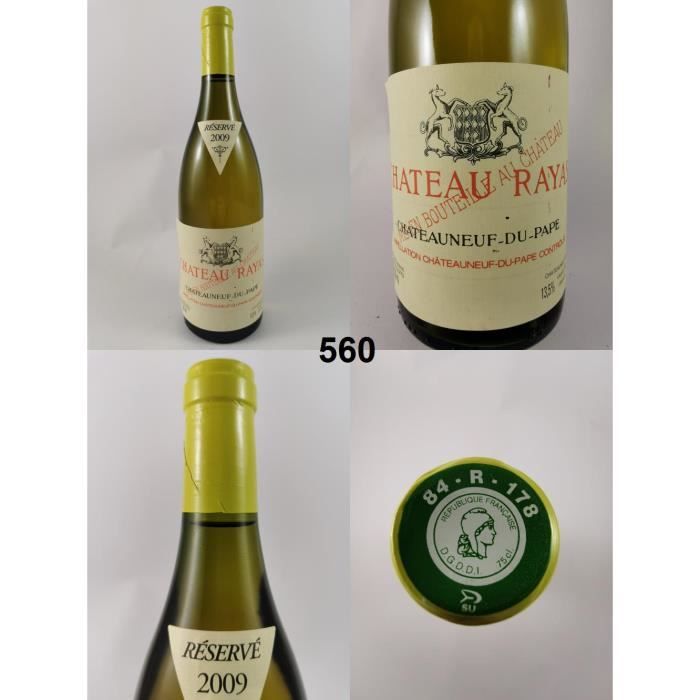 Château Rayas - Reynaud 2009, Châteauneuf-du-Pape, Blanc, 75 cl.