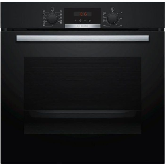 Bosch - four intégrable multifonction 71l 60cm a pyrolyse noir - hba174ea0