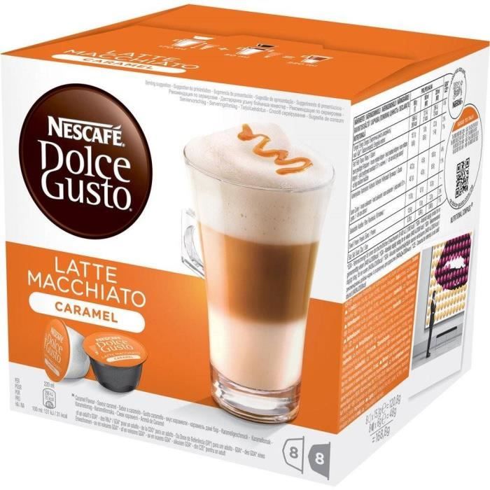 Dolce Gusto Latte Macchiato Caramel - 16 capsules