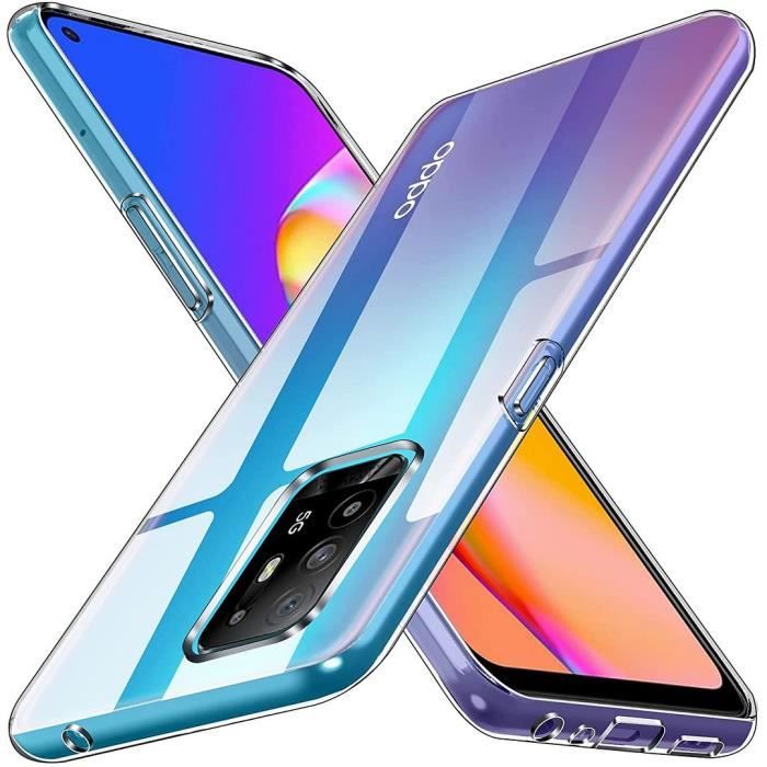 Coque Oppo A94 5G (6,43-) Silicone Haute Résistance Anti Choc