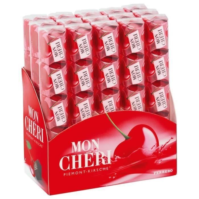 Ferrero Mon Chéri, 15 barres de chocolat