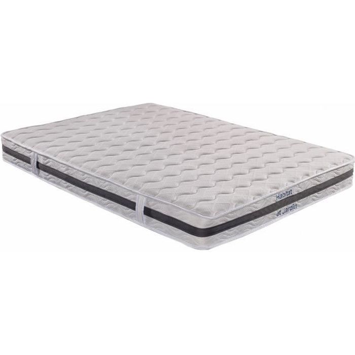 Matelas ressorts -Adelia- - 140 x 190 x 21 cm