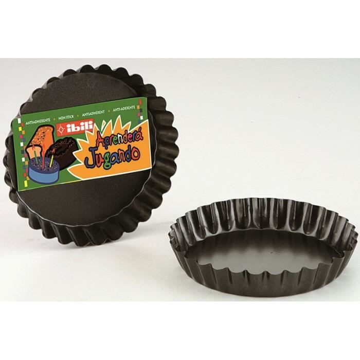 MOULE A TARTE DENTELE MOKA 8 CM