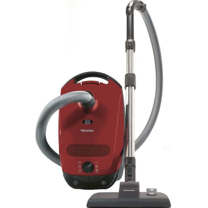 MIELE Classic C1 EcoLine rouge Aspirateur traineau avec sac