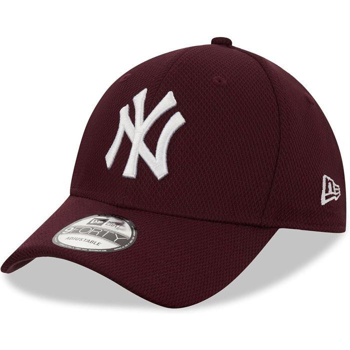 Casquette New Era Diamond Era 9forty New York Yankees Mrnwhi - rouge bordeaux/blanc - TU