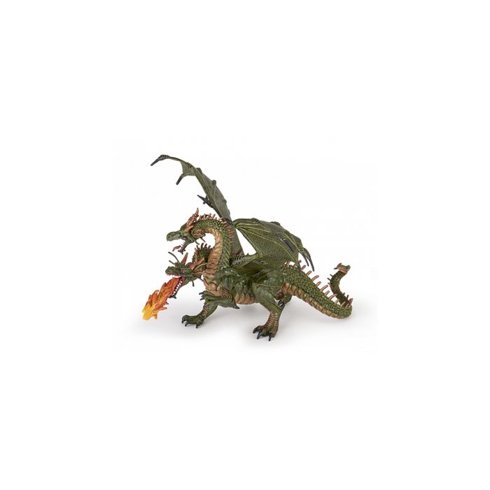 PAPO Figurine Dragon deux têtes Pour Enfant