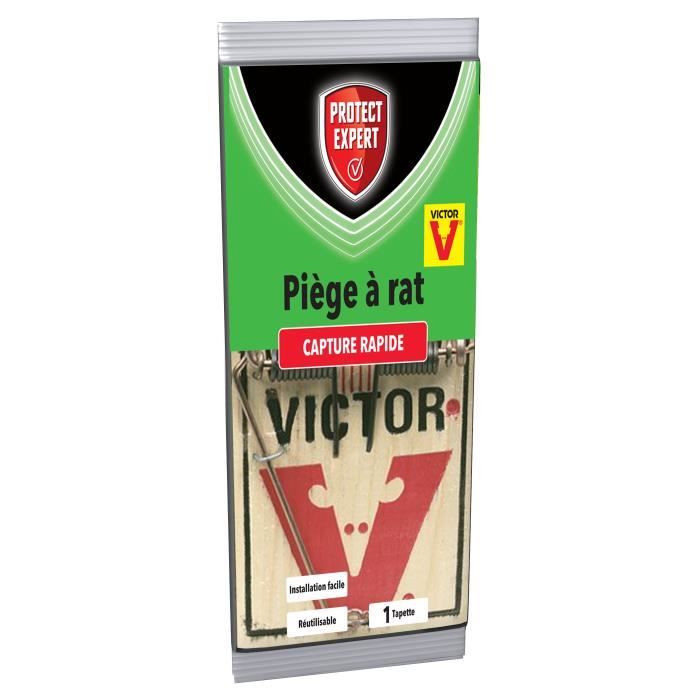 Protect Expert RATAP1 Piège À Rat - 1 Tapette Bois Pex