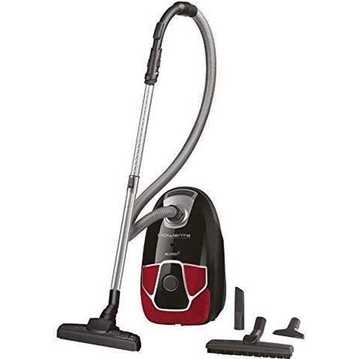 ROWENTA SILENCE FORCE Allergy+ Aspirateur avec sac Silencieux Performant Capacité XL 4,5L Accessoires pour la maison RO6859EA