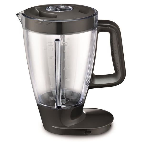 TEFAL Robot Masterchef Gourmet 826 - 1100W - Bol 4,6L - 9 vitesses - Fonction pulse - Kit patisserie : pétrin, batteur et fouet