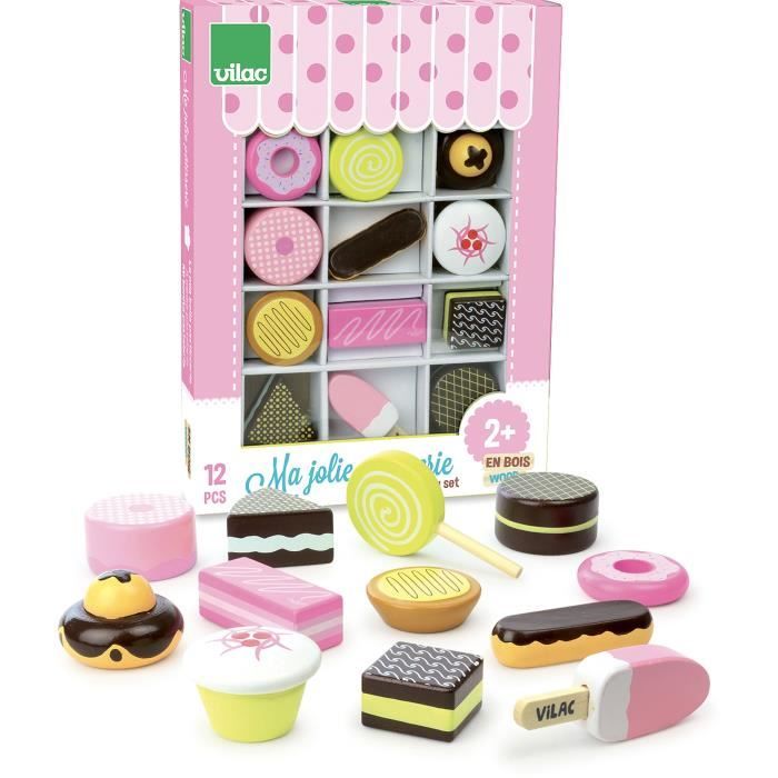 Vilac - 8163 - Jeu d'imitation - Ma Jolie Pâtisserie