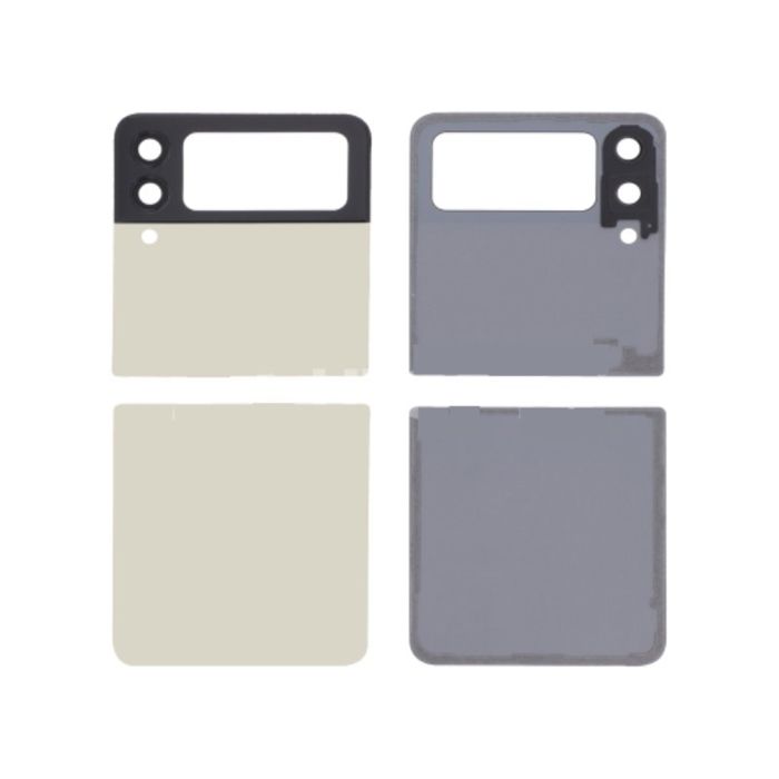 Cache Batterie Vitre Arrière Complète Pour Samsung Galaxy Z Flip 3 5G F711B Sans logo