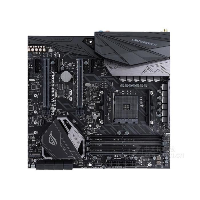 Carte mère ASUS ROG CROSSHAIR VI HERO WI-FI AC AMD X370 Socket AM4 4xDDR4 64GB ATX - Asus