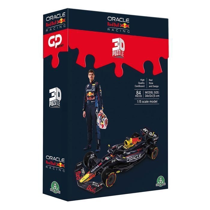 Puzzle 3D - RED BULL - REP00 - Formule 1 - 84 pièces - Pour enfants dès 3 ans
