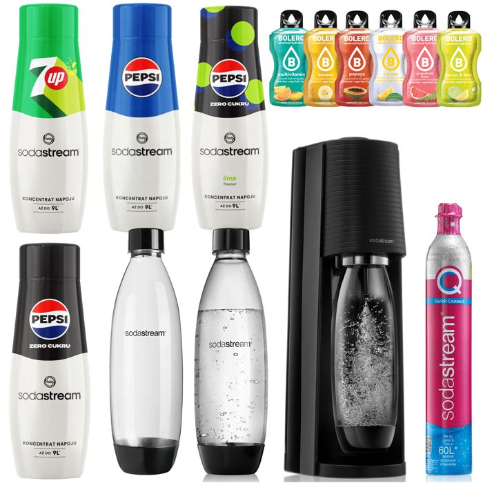 Sodastream PACK3BOUT Pack de 3 Bouteilles 1 L - Modèle aléatoire