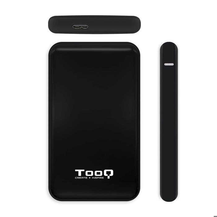 Boitier externe - TooQ - TQE-2528 - USB 3.1 - S-ATA - 4To - 25 pouces