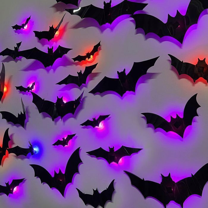 3 PCS Décoration De Chauve-souris D'halloween Jouet Simulation Bébé