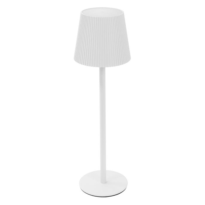 Lampe de table LED ML-Design 10x36cm blanc lumière blanche chaude 4 niveaux rechargeable via USB C Lampe de table LED ML-Design 10x36cm blanc lumière blanche chaude 4 niveaux rechargeable via USB C