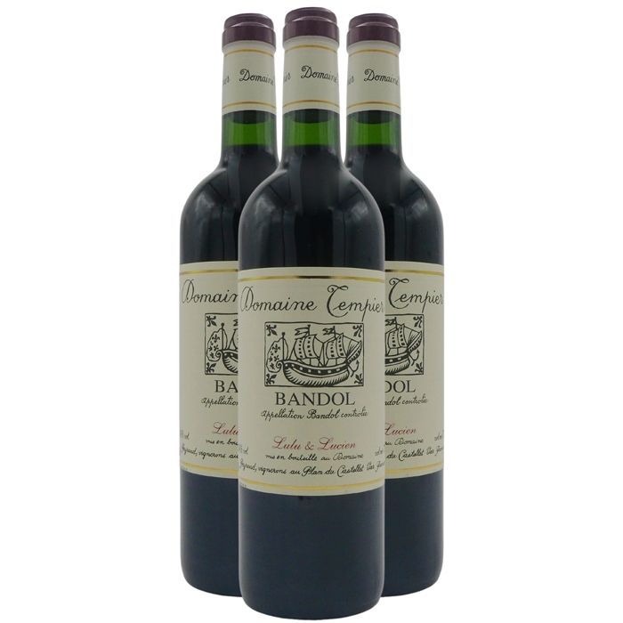 Bandol Lulu Amp Lucien Rouge 2023 Tempier