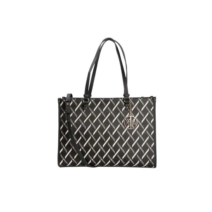 Sacs à main Armani Exchange Femme Saffiano Noir Synthétique