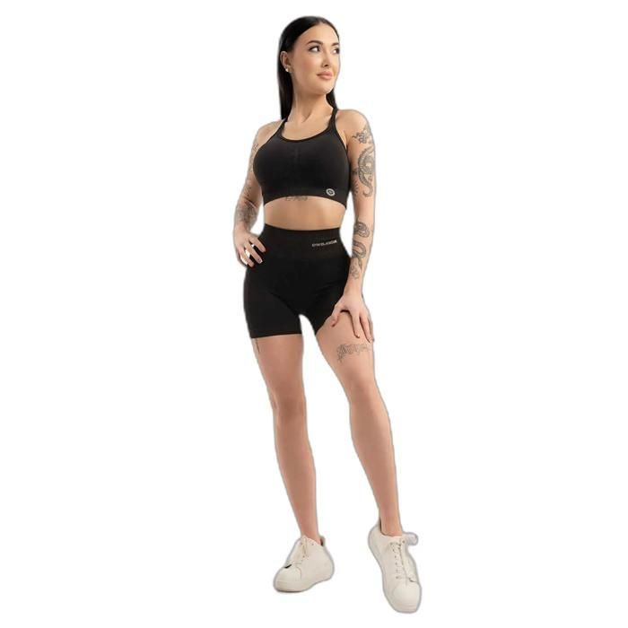 Short femme Gym Glamour Push up 2.0 - black