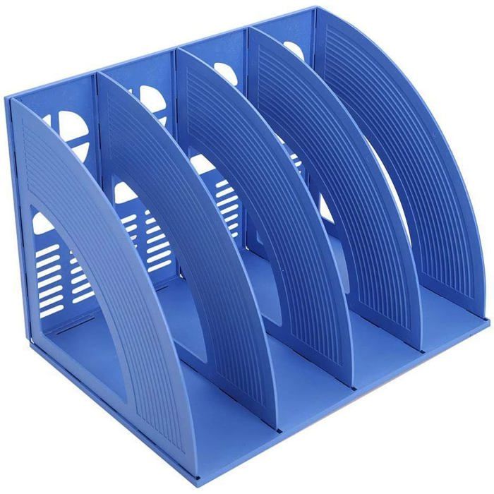 Porte-documents A4 pour magazines dossiers classeurs organiseurs de bureau compartiments boîte à papier serre-livres le la