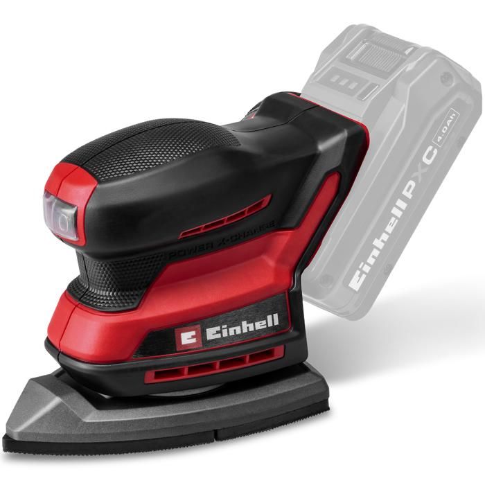 Einhell TE OS 18150 2 Li Solo PXC 4460790 Ponceuse multifonction sans batterie sans chargeur 18 V 150 x 150 x 100 mm Nombre d'accus fournis 0