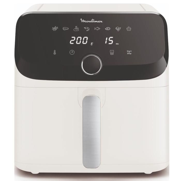 RECONDITIONNÉ MOULINEX Easy Fry 7L Collection Ivoire air fryer friteuse sans huile 8 programmes EZ855AF0-RA