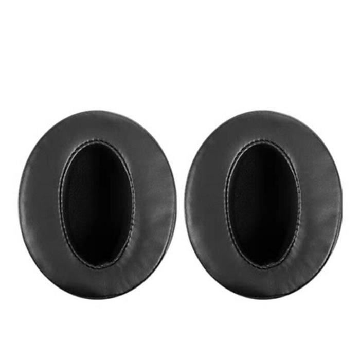 Coussinets D'Oreilles 50mm Noir – Compatible AKG, KOSS Porta Pro, Sennheiser (Neufs)