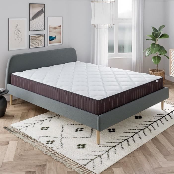 Ensemble Lit Adulte 160x200 Avec Matelas Et Sommier Achat