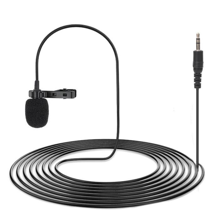 BOYOU Microphone De Micro Cravate / Pour Téléphone Portable / Pour Conférence